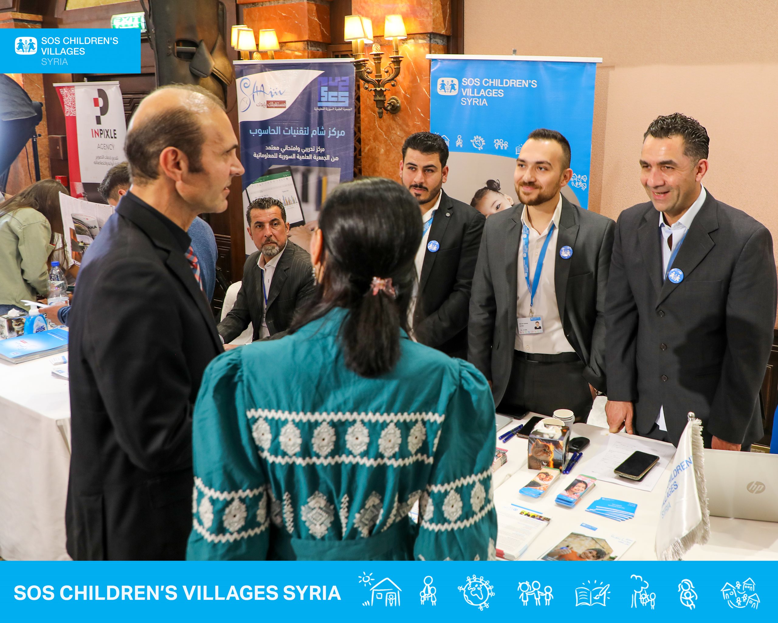 SOS Children’s Villages Syria Participation in Job Gate event
